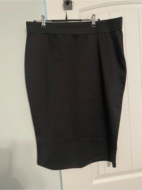 Apt. 9 Black Stretchy Pencil Skirt